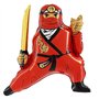 Grabo Ballon gonflable Ninja rouge, environ 60 x 70 cm