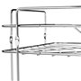 Five INSTANT D O Étagère de Douche d'angle en métal chromé – 3 étagères 13345 Argent