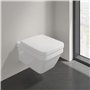Abattant de WC Architectura Villeroy & Boch, avec abaissement automatique, abattant de WC amovible en Duroplast incassable, pièc