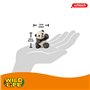 Schleich- Wild Life Figurine Panda 14734, Noire/Blanc