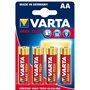 VARTA Lot de 10 Blisters de 4 piles Alcalines "Maxi Tech" Mignon (AA/LR6) 1,5 volts