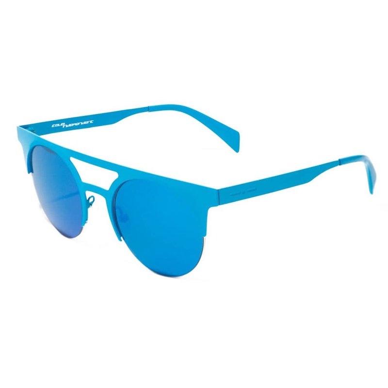 Italia Independent 0026-027-000 Montures de Lunettes, Bleu (Azul), 49 Mixte Adulte