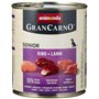 Nourriture pour chien GranCarno Senior d’animonda, nourriture humide pour chien de plus 7 ans, bœuf + agneau, 6 x 400 g