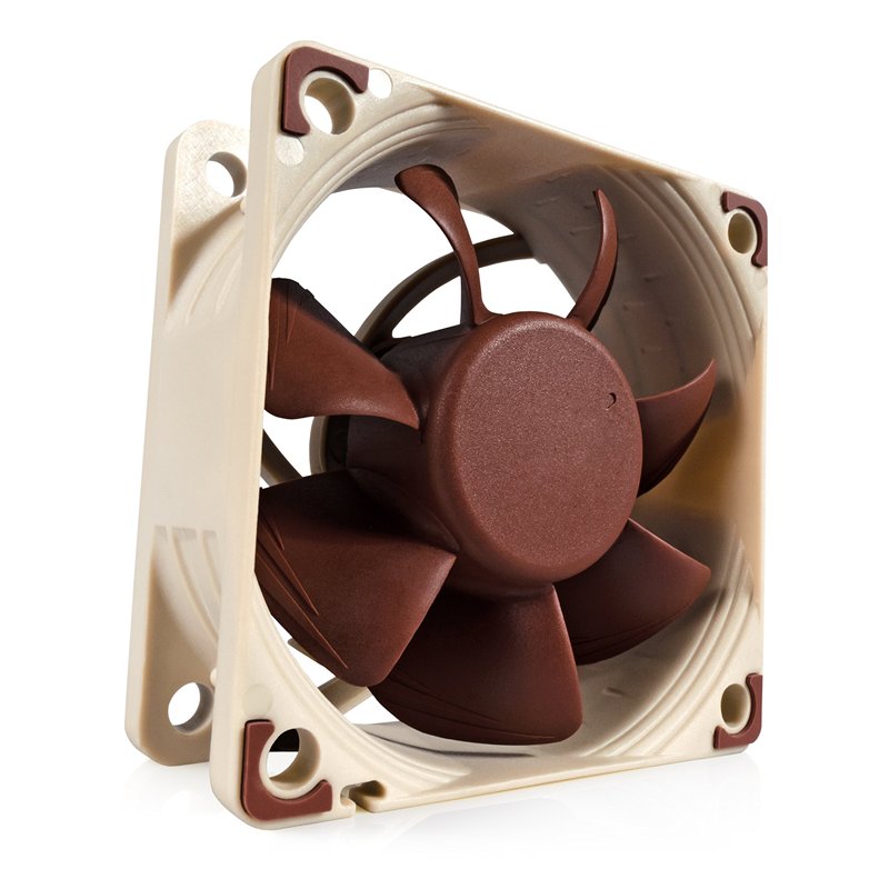 Noctua NF-A6x25 PWM, Ventilateur Silencieux Haut de Gamme, 4 Broches (60 mm, Marron)