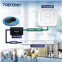 TRENDnet TEW-821DAP Point d'accès Blanc