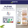 Bostik - Plâtre Fin de Paris - Scellement, Rebouchage, Moulage - Intérieur - Tous Supports - Prise Rapide - Couleur : Blanc - 1 