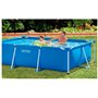 Intex kit Piscine Metal Frame Junior rectangulaire Tubulaire (l) 3,00 x (l) 2,00 x (h) 0,75m