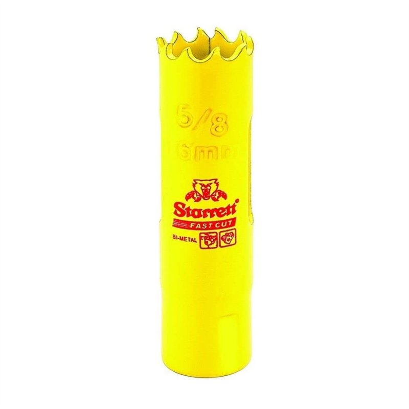Starrett 63 fch016 – Scie trépan (16 mm) de couleur jaune