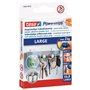 TESA Lot de 3 Lots 10 Powerstrips Large fixe des objets jusqu'à 2 kg