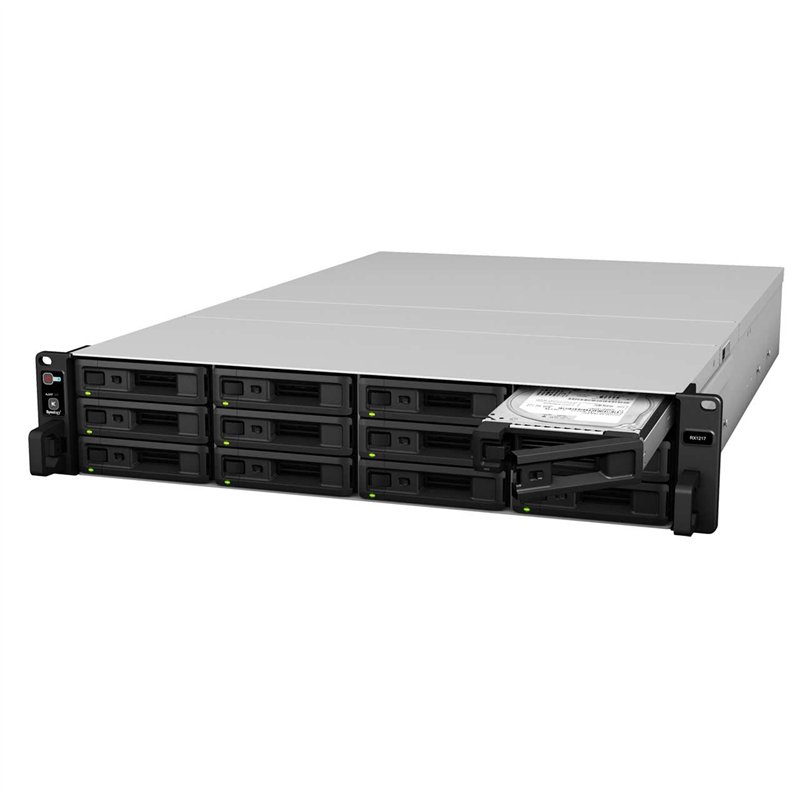 Synology RX1217RP 12 Bay NAS en rack boîtier