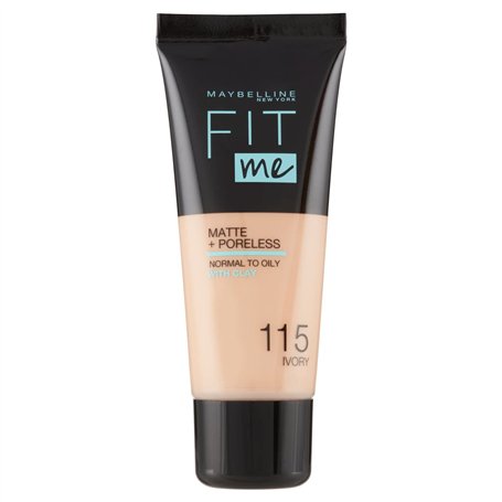 Fond de Teint Fit Me Matte de Maybelline N°115 Ivoire