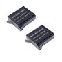 Suptig Lot de 2 Batteries et Chargeur Daul pour GoPro HERO4 Black/Gopro HERO4 Silver et Gopro AHDBT-401