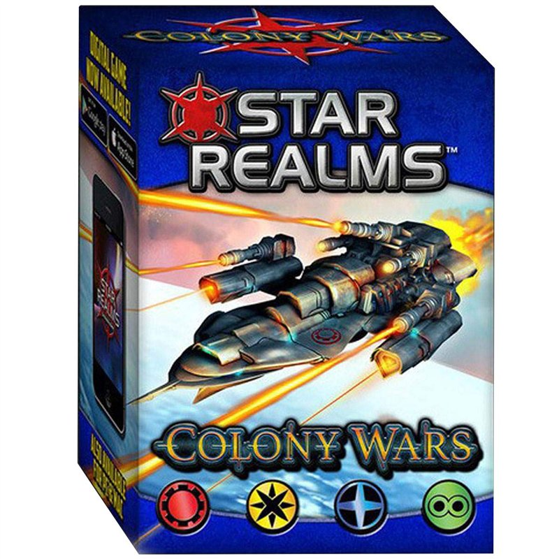 IELLO Star Realms - Colony Wars - Jeu De Deckbuilding + Extension