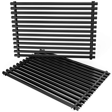 Grilles de cuisson de rechange Onlyfire - Modèle Heavy Duty en acier émaillé - Pour les barbecues Weber 7525, Spirit et Genesis 