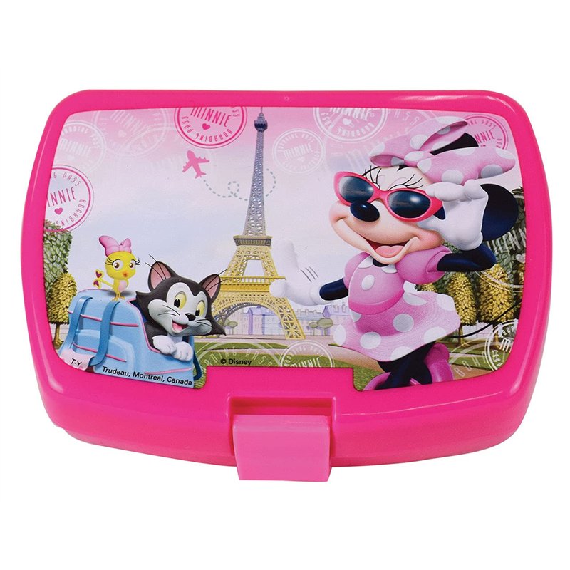 Image secondaire de FUN HOUSE Disney Minnie 005507 Boîte à Goûter 17x13,5x6,5cm pour Enfant