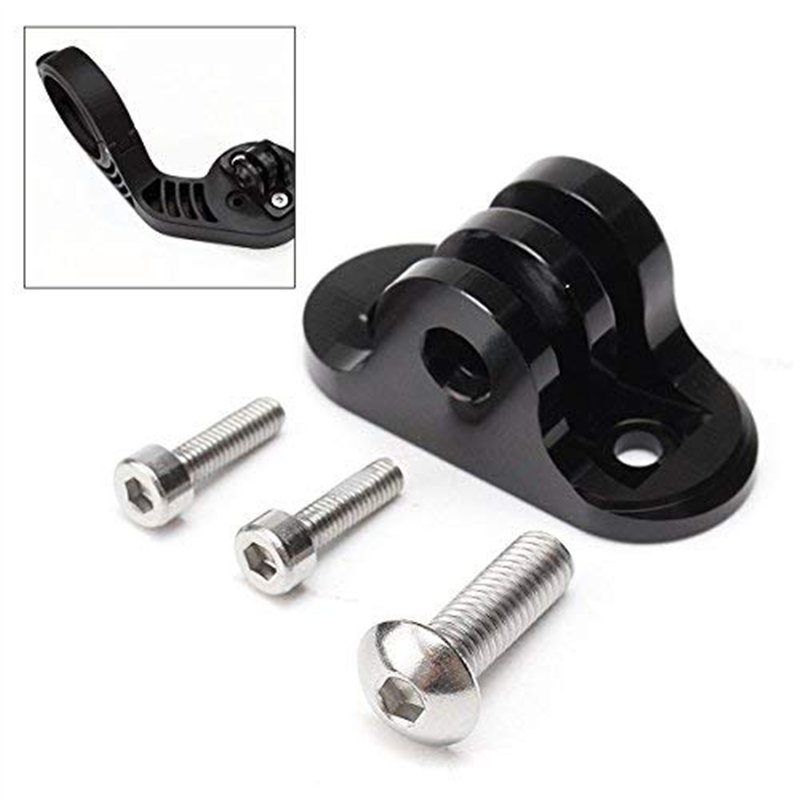 Image secondaire de Boveution Adaptateur Appareil Photo Set pour Gopro Garmin Edge 520 1000 Sjcam Ching Sony Sport Action Caméra Vélo Guidon Mount