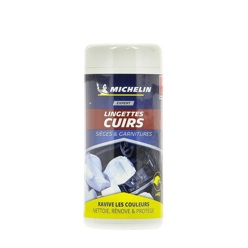MICHELIN 008883 Boîte 40 Lingettes Cuir