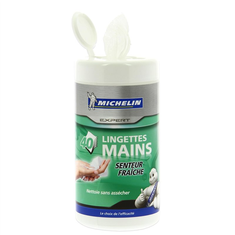 Image secondaire de MICHELIN Boîte 40 Lingettes Mains - 008888