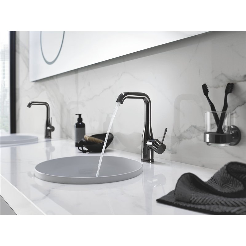 Image secondaire de GROHE Essentials - support (surface durable, adaptée au perçage ou au collage), graphite dur, anthracite foncé 40369A01