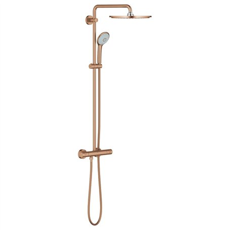 GROHE Euphoria – 310 Shower System THM Brushed Warm Sunset