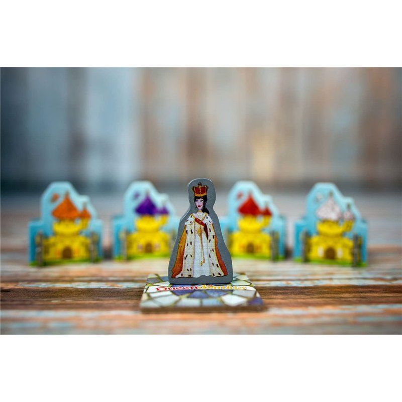 Image secondaire de Blue Orange, Queendomino Game UK edition, Board Game, Ages 8+, 2-4 Players, 25 Minutes Playing