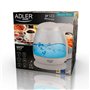 Adler AD 1238 Bouilloire électrique, Verre, 1 Liter, Beige