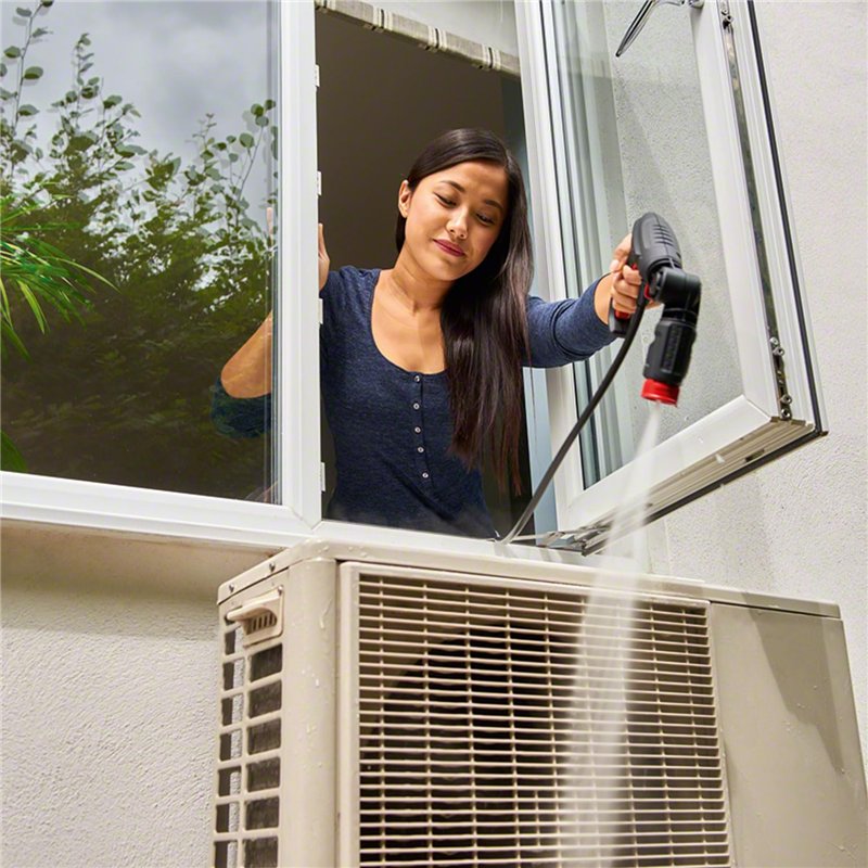 Image secondaire de Bosch Home and Garden Nettoyeur haute-pression EasyAquatak 100 (1100 W, buse à 360° avec réservoir de détergent, tuyau de 5 m, f