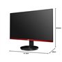 AOC Moniteur AOC G2790PX 68,6 cm (27 pouces) (DisplayPort, HDMI, temps de réponse 1 ms, 1920 x 1080, 144 Hz) noir