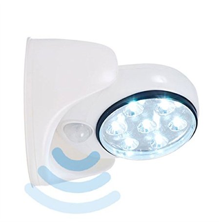 SHOP-STORY - Lampe LED Sans Fil Avec Détecteur De Mouvement Pivotant à 360° Intérieur Extérieur