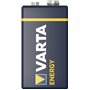 Varta 4122 – Pack de 2 Piles alcalines, Taille 9 V, Couleur Bleu