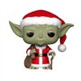 Funko Pop! Bobble: Star Wars: Holiday Santa Yoda- Figurine en Vinyle à Collectionner - Idée de Cadeau - Produits Officiels - Jou