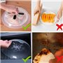 SHOP-STORY - Couvercle Cloche Magnétique Aimanté pour Micro-Ondes Protection Contre Les Éclaboussures