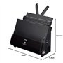 Canon imageFORMULA DR-C225 II Scanner, numérisation Recto Verso, USB, pour la Maison et Le Bureau, 25 Pages/Min, Reconnaissance 