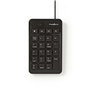 Nedis Clavier numérique avec câble USB Noir