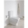 LAUFEN Siège de WC Palace avec Couvercle sans Soft Close Amovible Blanc - H8917003000001