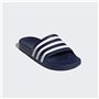 adidas Mixte Adilette Aqua Slides, Dark Blue / Cloud White / Dark Blue, 40.5 EU