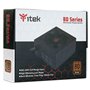 iTek Bloc d'alimentation pour PC BD600-600 W, Ventilateur HDB Hydraulic Dynamic Bearing de 12 mm, Protection PFC Active, convert