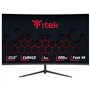 iTek Moniteur GGC - 23,6" incurvé, 1920 x 1080 FHD, Panneau VA, 200 Hz, réponse 1 ms, connexions HDMI et DP, Adapt Sync