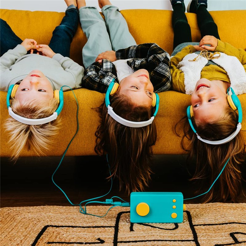 Image secondaire de Lunii - Casque audio Octave pour enfants de 3 ans à 8 ans- Compatible avec Ma Fabrique à Histoires et FLAM - casque filaire pour