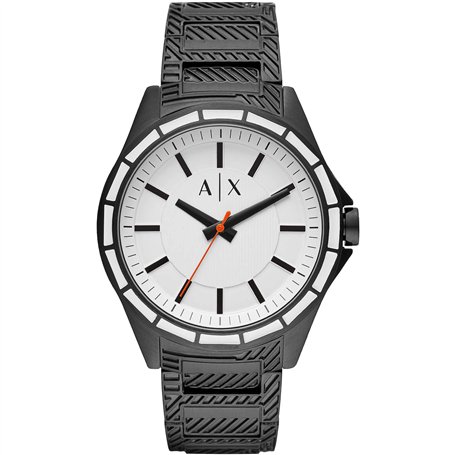 Armani Exchange Quartz Montre avec Bracelet en Acier Inoxydable AX2625