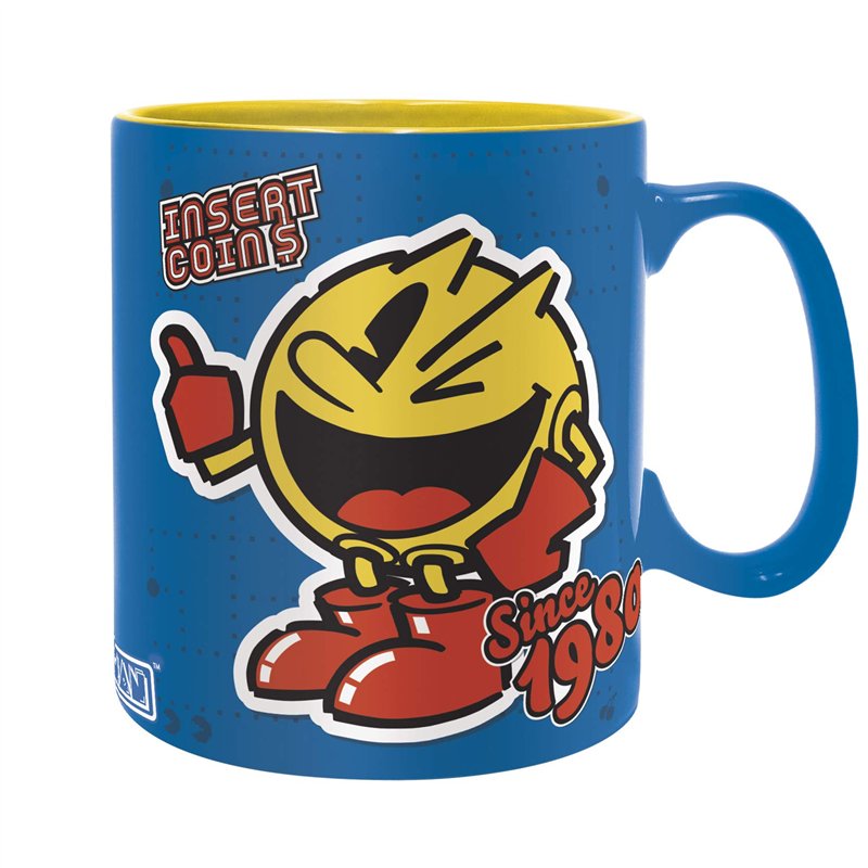 ABYSTYLE - PAC-MAN Mug Rétro Grand contenant 460 ml