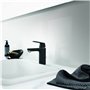 GROHE Eurosmart Cosmopolitan 23325KW0 Mitigeur monocommande à économie d'eau Taille M Surface durable Noir