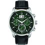 Bulova Homme Analogique-Numérique Quartz Montre avec Bracelet en Cuir