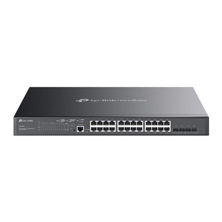TP-Link Omada TL-SG3428MP Switch PoE administrable L2+ 28 ports Gigabit avec 24 ports PoE+, 4 emplacements SFP gigabit, alimenta