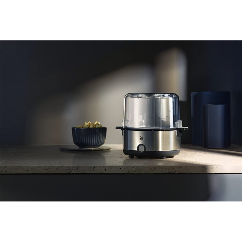 Image secondaire de WMF Küchenminis Machine à pop-corn pour la maison, plaque chauffante revêtue, couvercle comme bol de service, ouverture pour fai