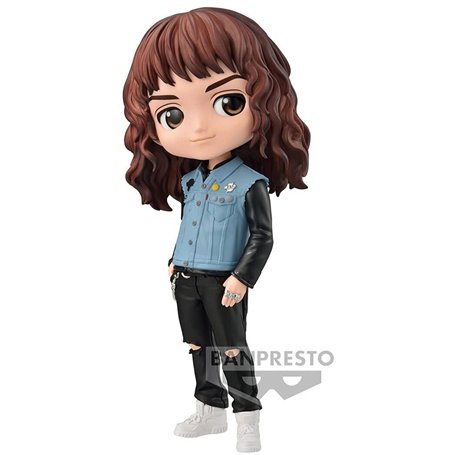 Banpresto Stranger Things Q Posket Eddie Statue, 14 cm Hauteur, Multicolore