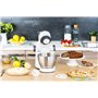 Moulinex Wizzo Robot Pâtissier, Bol Inox 4L, Kit Patisserie, Fouet Flex Breveté, Puissance 1000 W, Gâteaux, Quiches, Pizzas QA31