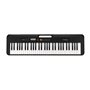 Casio CT-S200 Clavier 61 touches dynamiques, polyphonie 48 notes, 400 sons, 77 rythmes, 60 morceaux, mode Dance Music Voice Noir