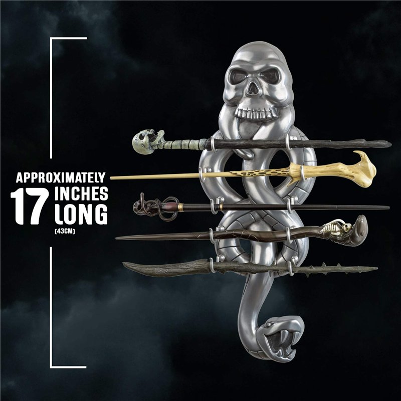 Image secondaire de The Noble Collection The Dark Wizard Wand Set - 17in (43cm) PVC Dark Wizard Wand with Prismatic Bookmark - Officially Licensed H