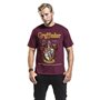 Harry Potter Gryffondor Homme T-Shirt Manches Courtes Rouge L 100% Coton Regular/Coupe Standard